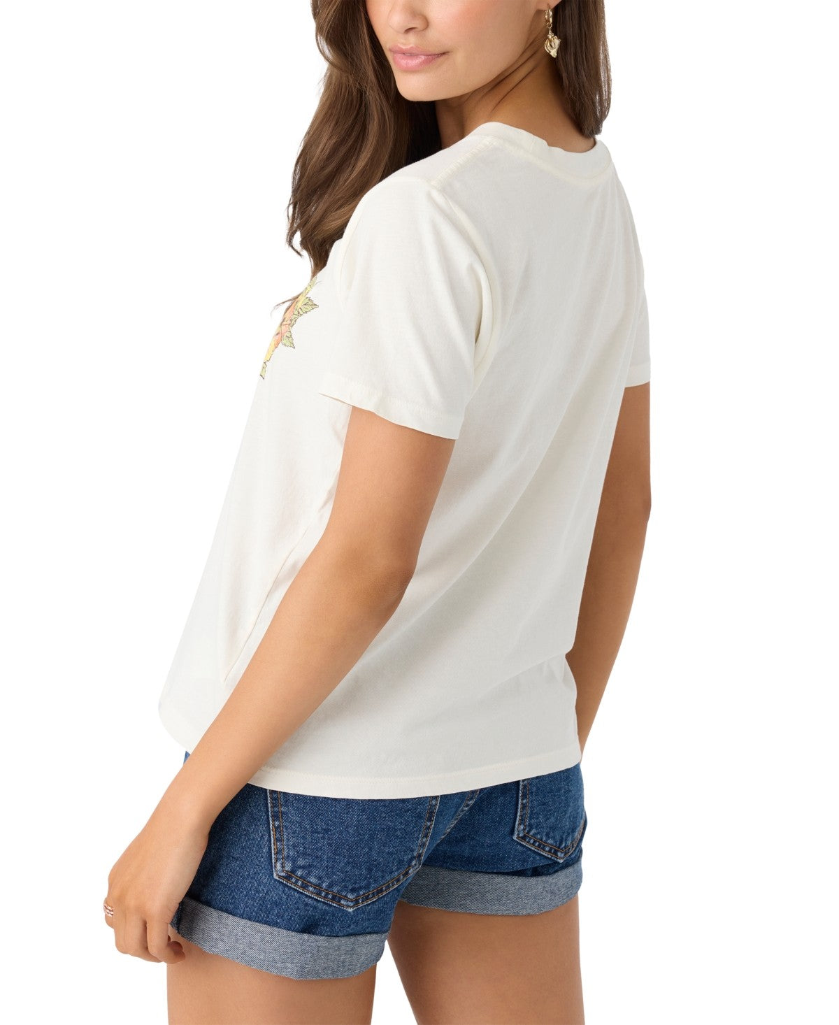O'Neill Juniors' Diamond Surf Crewneck T-Shirt - Winter White