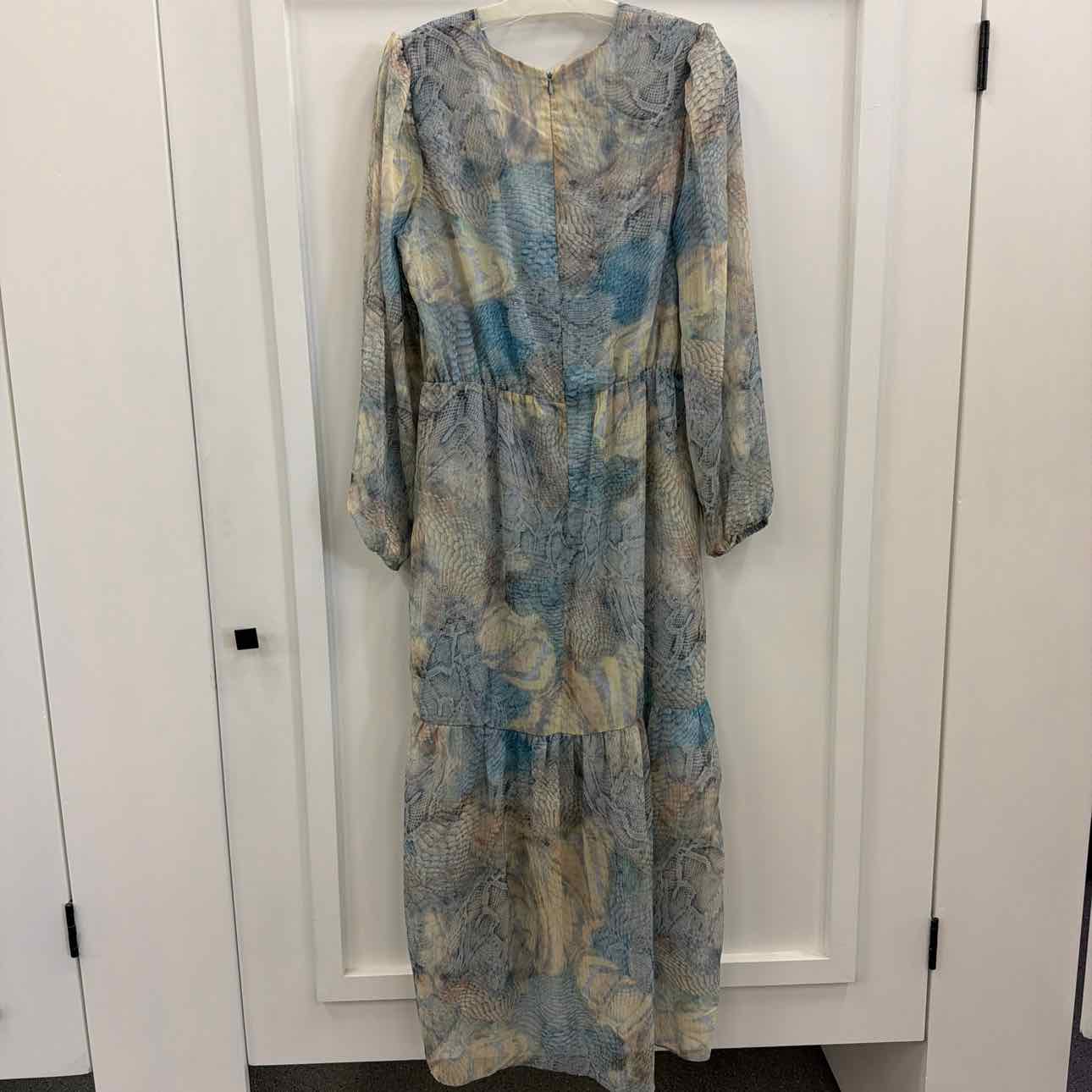 Steve Madden Women's Renata Printed Faux-Wrap MIDI Dress - Multi