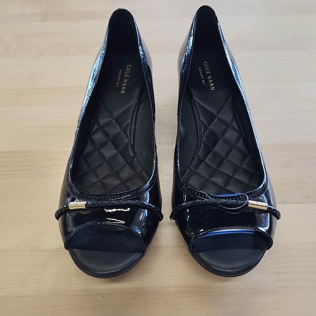 Cole Haan Shoe Size 9 Black Wedges