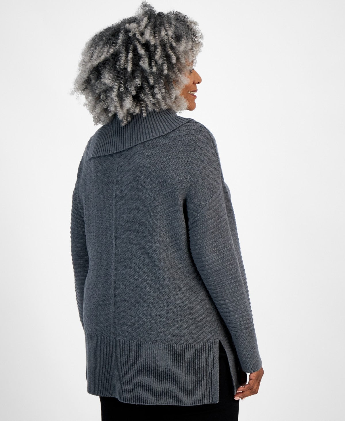 Style & Co. Size 3X Gray Sweater