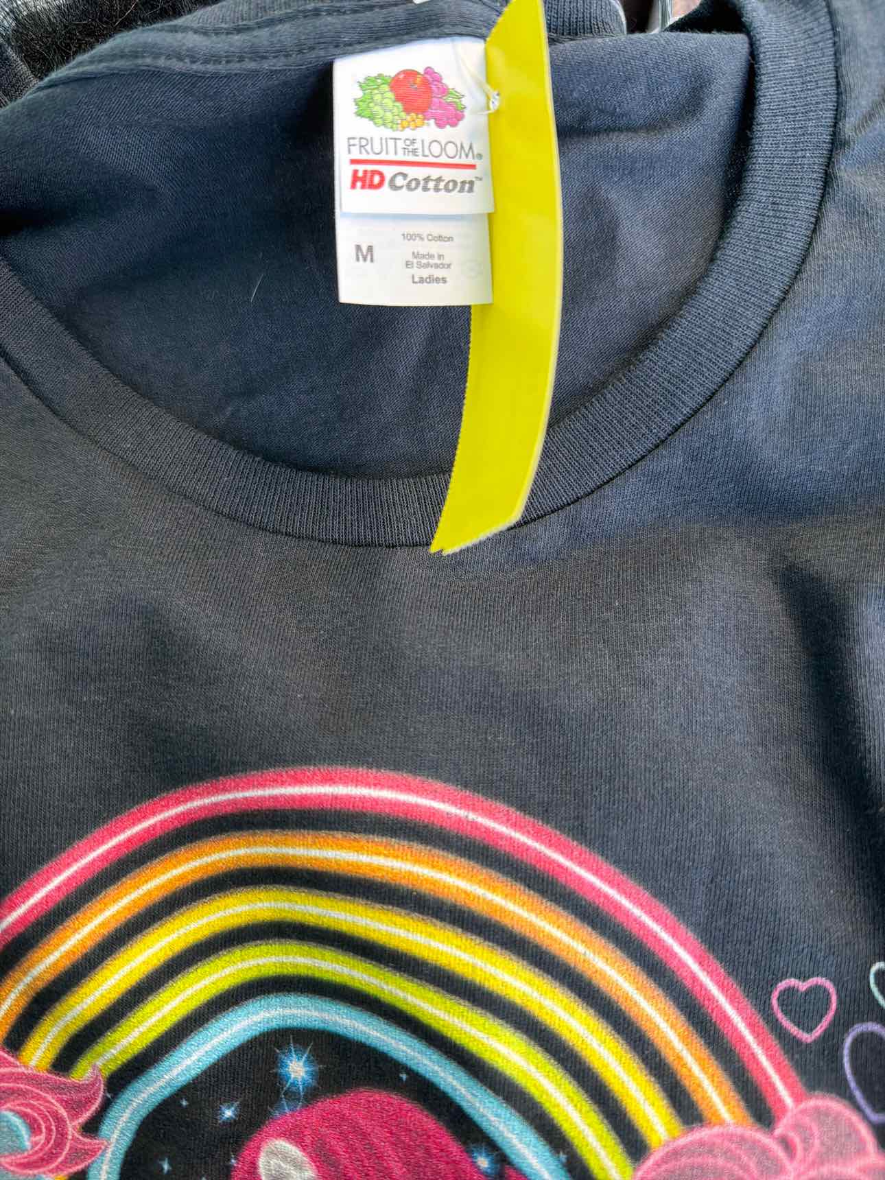 Fruit of the Loom Size M Black T-shirt