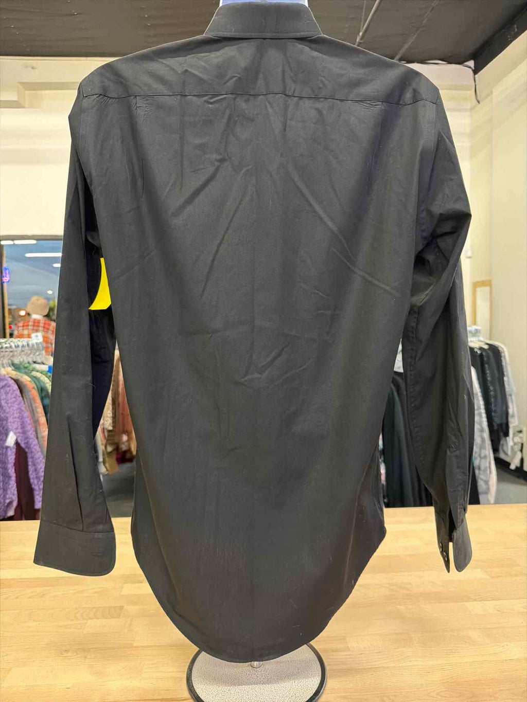 Nordstrom Rack Size M Black MENS Long Sleeve Shirt