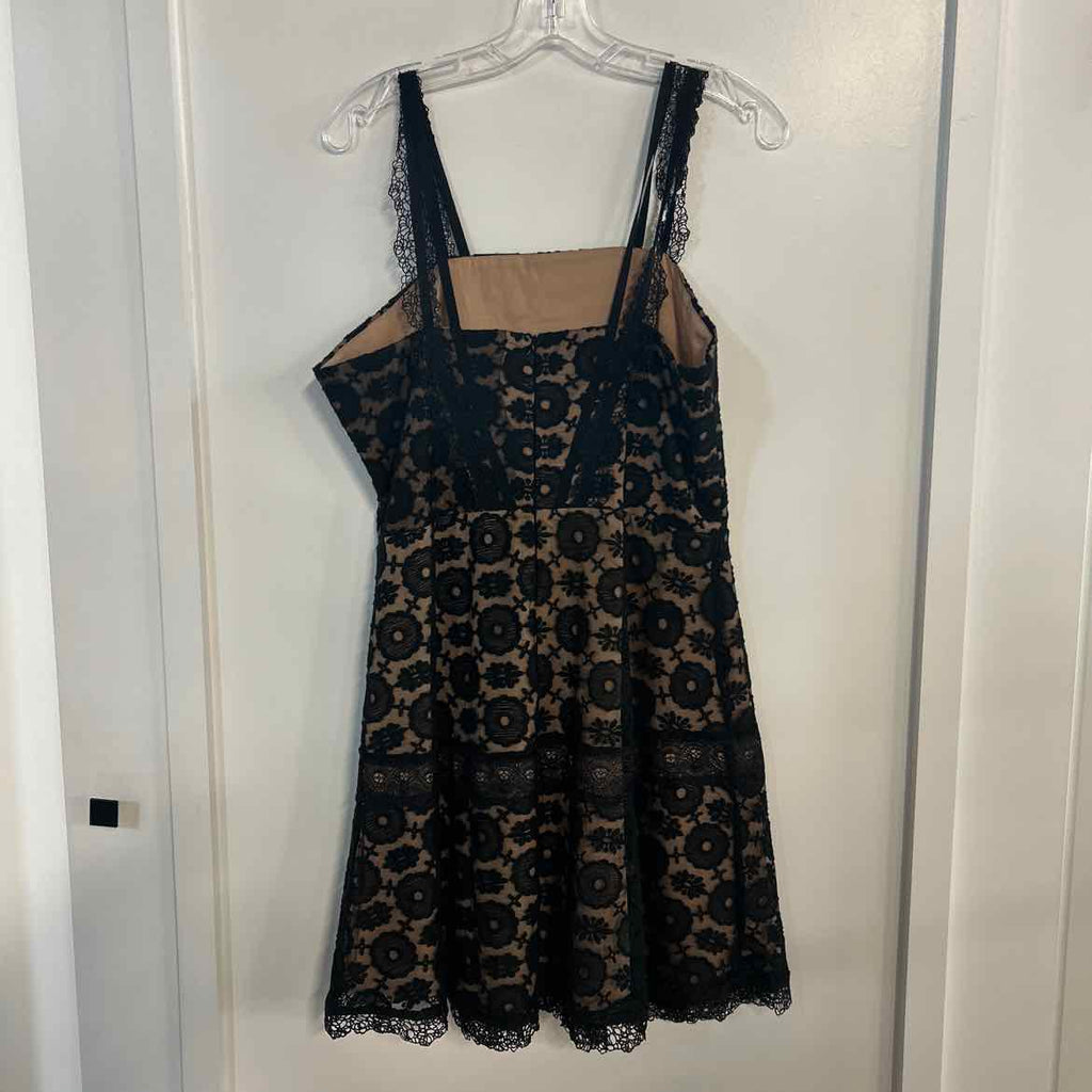 Lucy Paris Size L Black Lace Preloved Dress