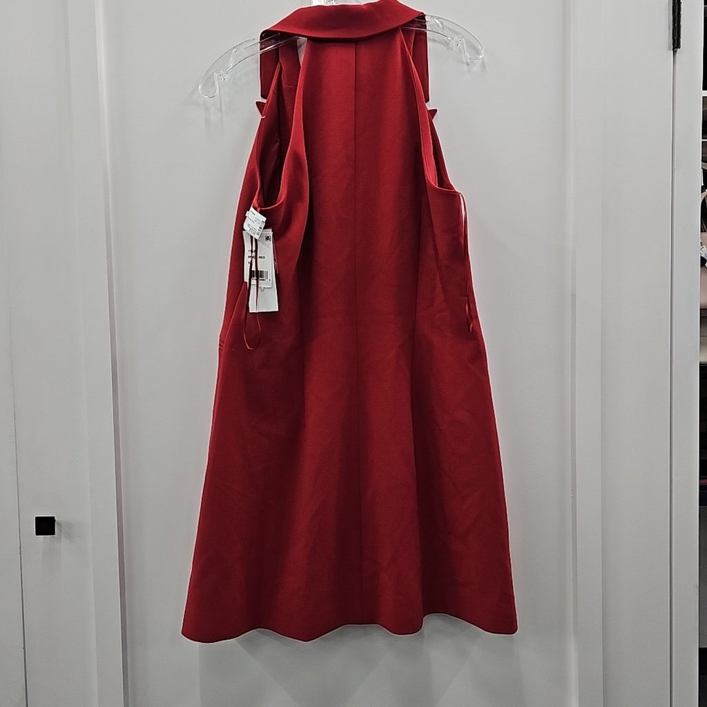 Whisper Halter Blazer Dress French Connection Dresses Red 10