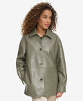 Levi's Women's Faux Leather Relaxed Vintage Look Blazer