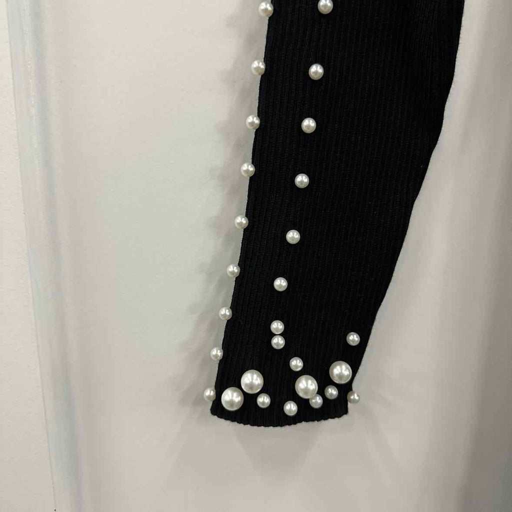 say what Size M Black Dress