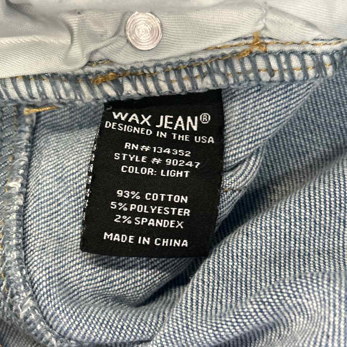 Wax Jean Size 9 Blue Denim Preloved Jeans