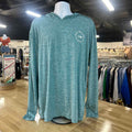 Maui and Sons Size XXL Teal Preloved MENS Long Sleeve Shirt