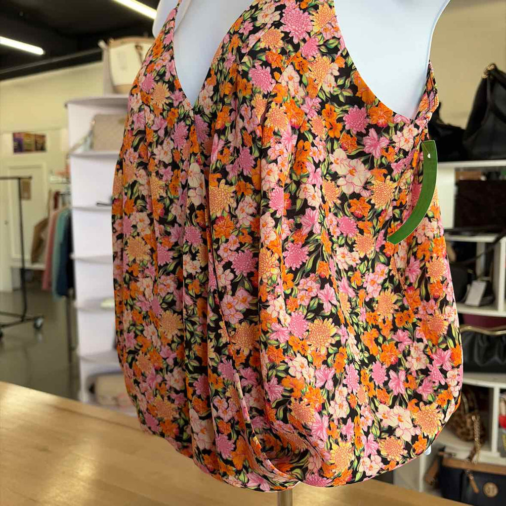 INC Size XS Pink Orange Preloved Tank