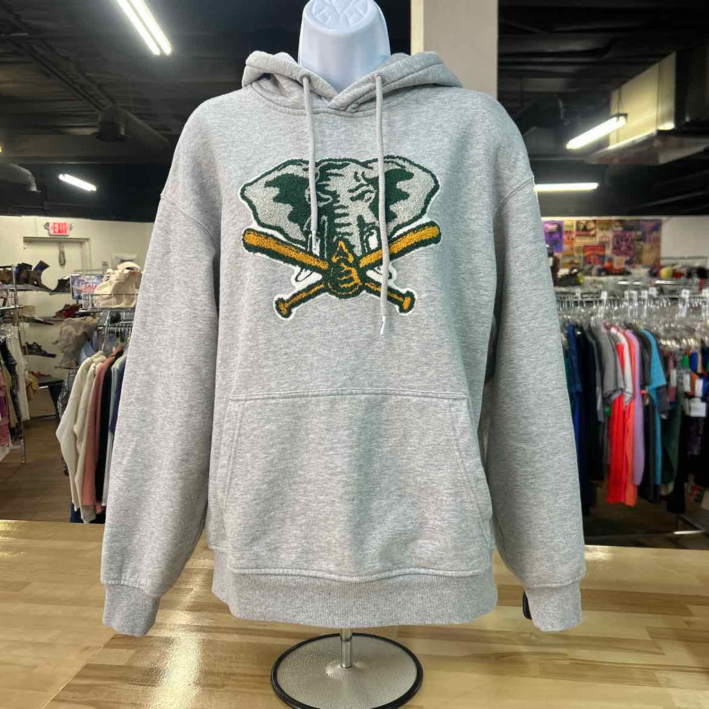 New Era Size XS Gray Preloved Hoodie