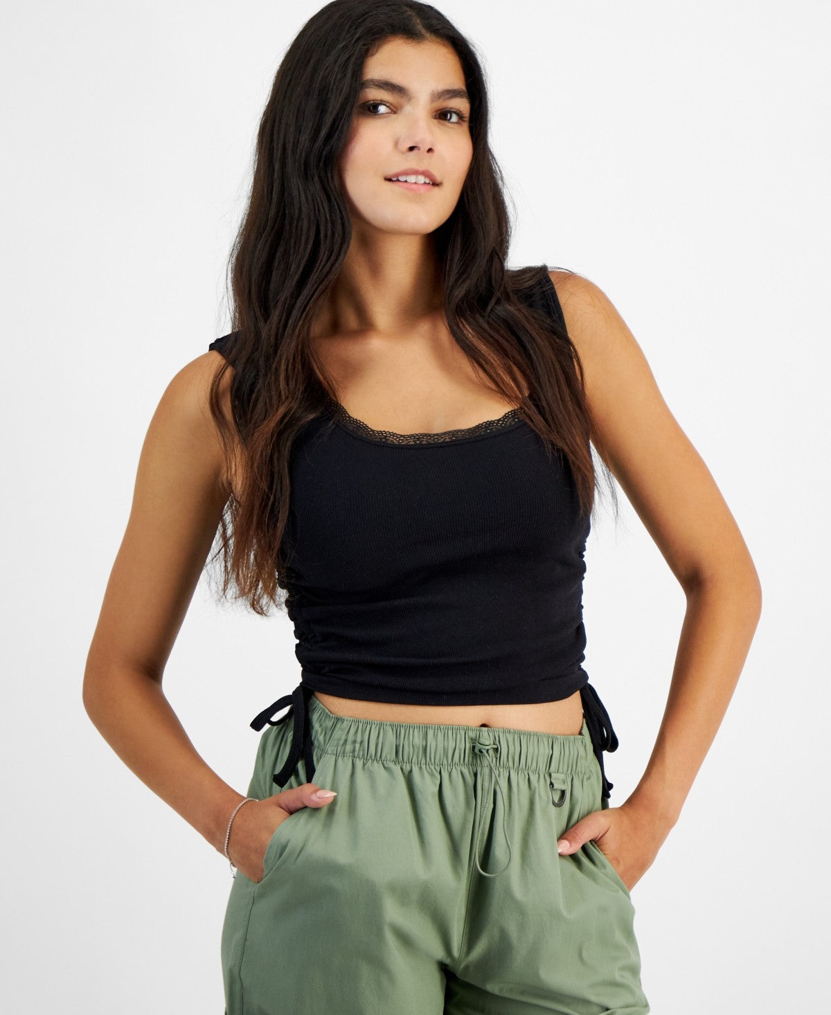 Planet Heart Size S Black Tank