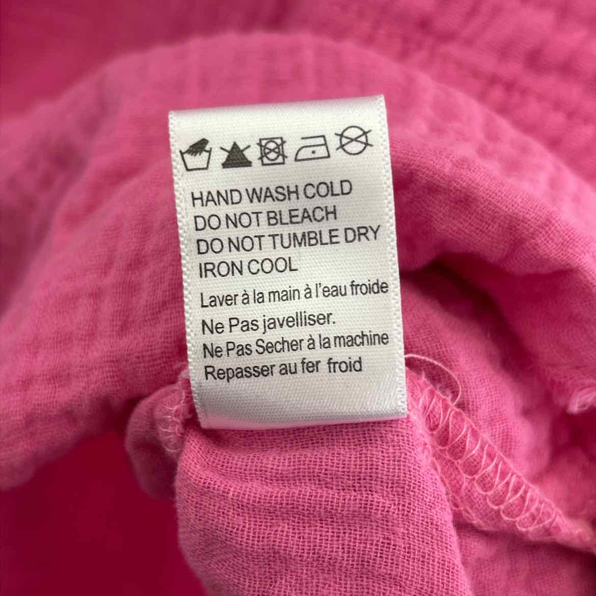 Size S Pink Preloved Coverup