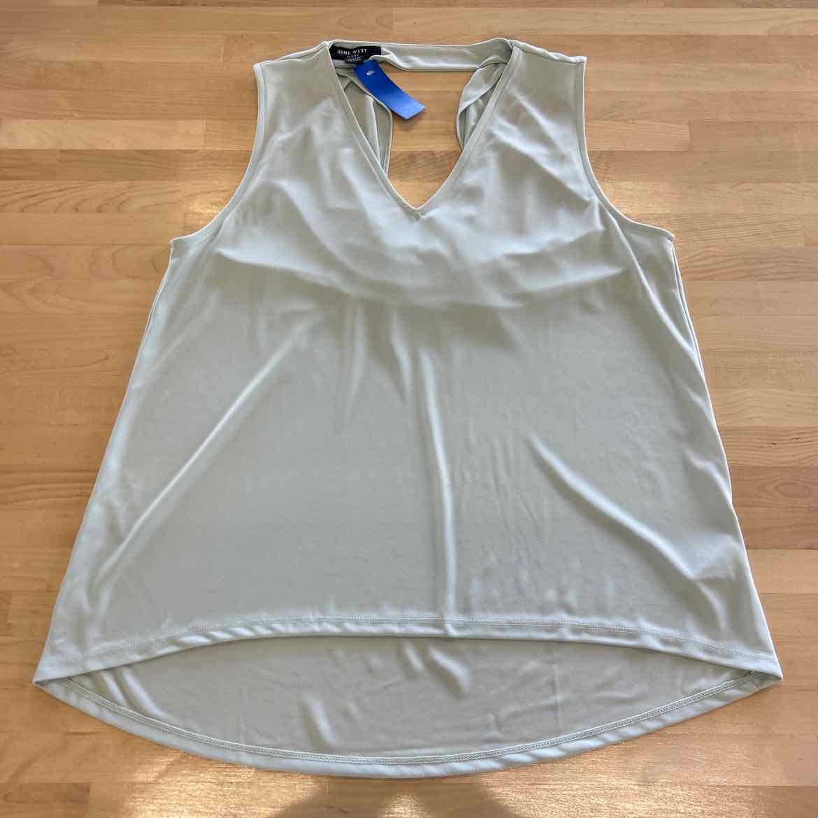 Nine West Size M Blue Tank