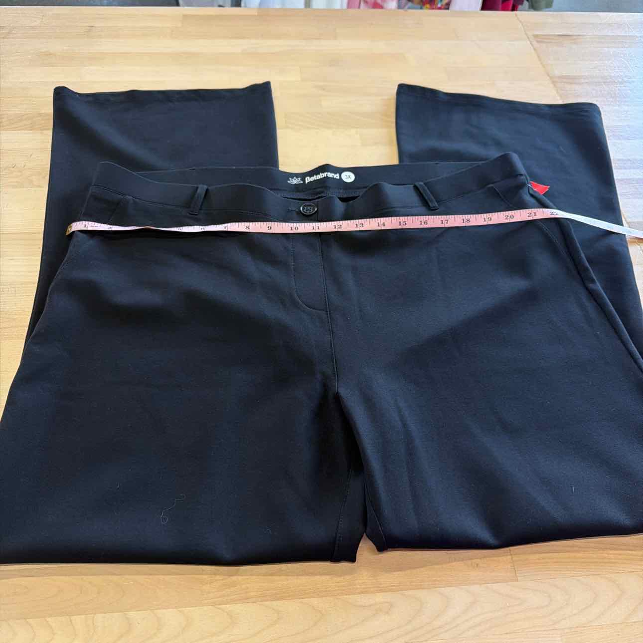 Betabrand Size 3X Black Preloved Pants