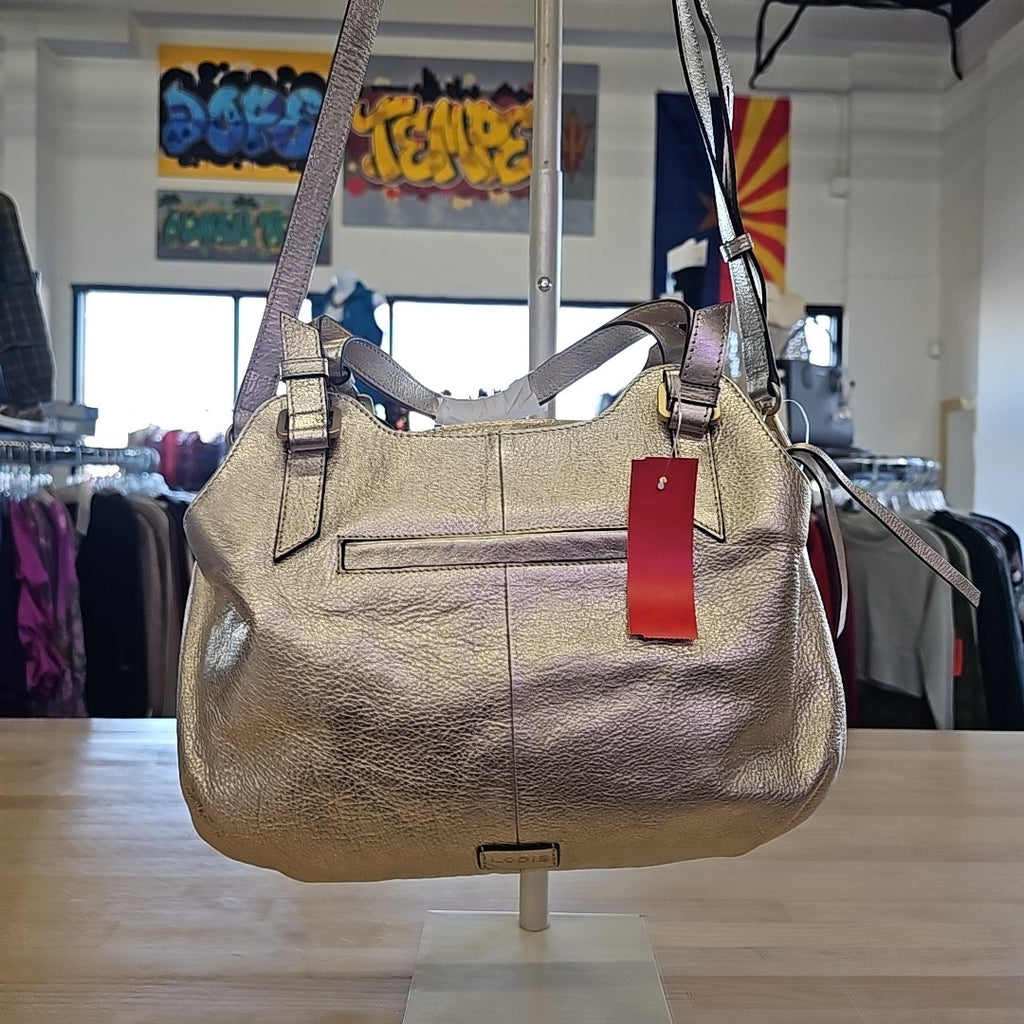 Lodis Skylar Leather Satchel - Gold