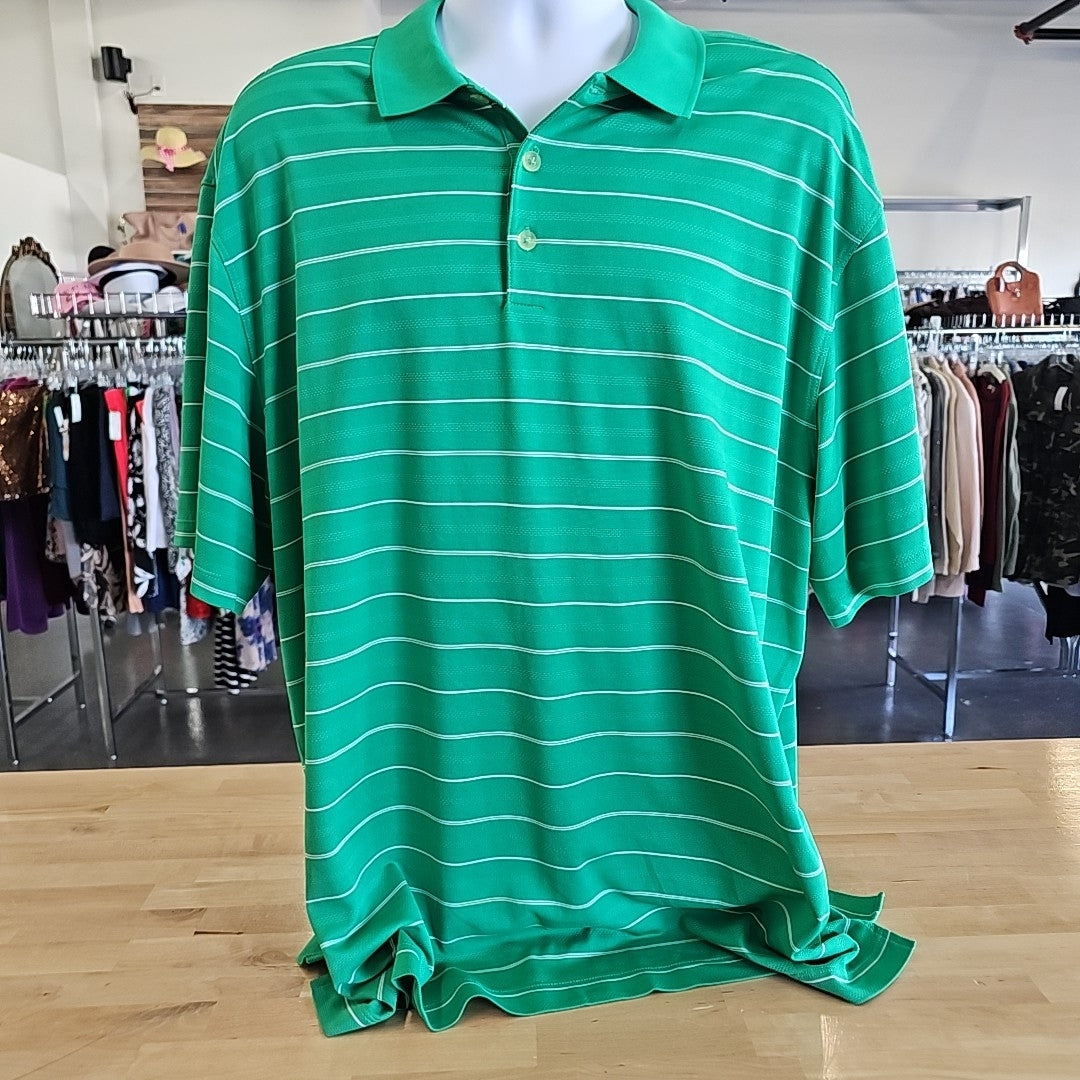 Nike Men's Size XXL Green MENS Polo