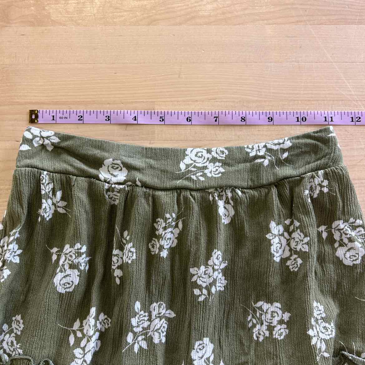 Just Found Size S Green Preloved 2 pc Dress Set
