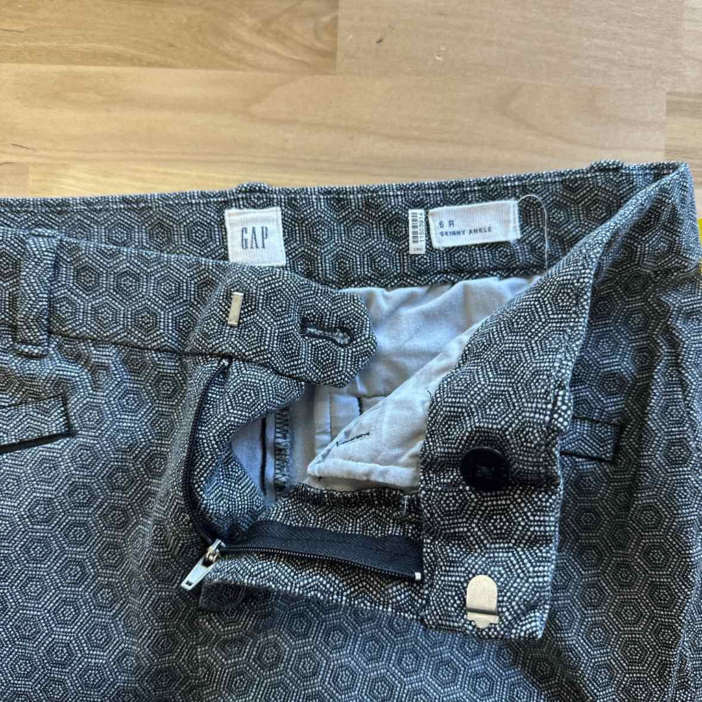 Gap Size 6 Gray & black Pants
