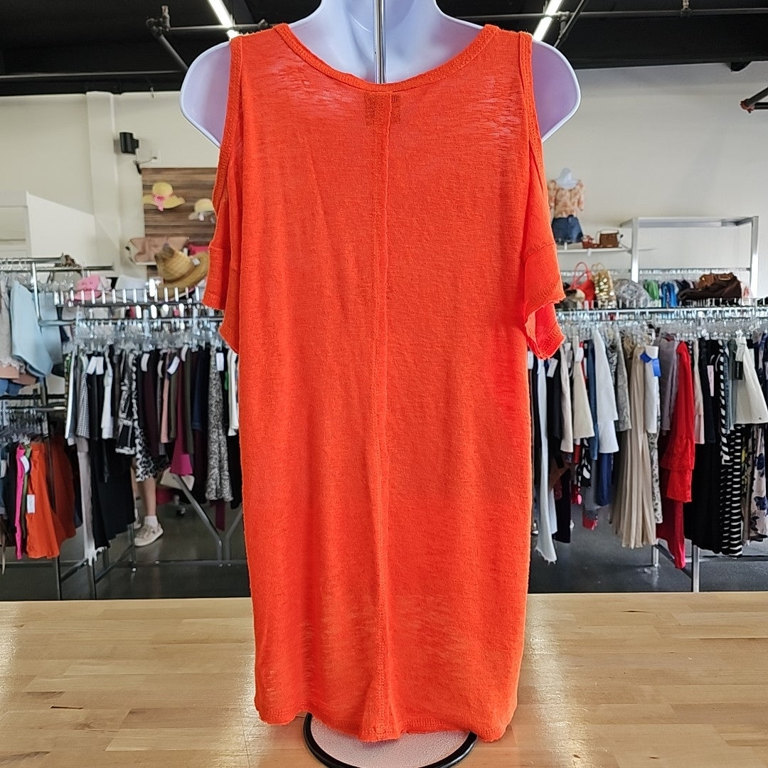 Bobeau Size XS Orange Shirt