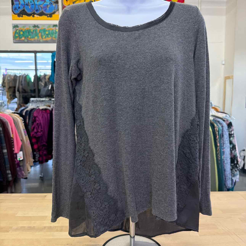 Bordeaux Size S Gray Preloved Long Sleeve