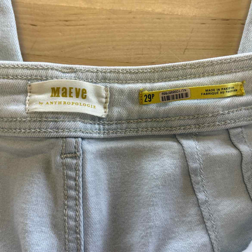 Maeve Size 8P Blue Denim Preloved Jeans