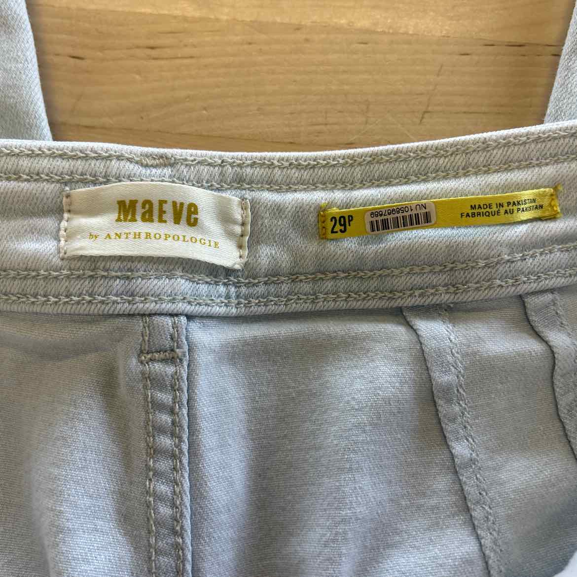 Maeve Size 8P Blue Denim Preloved Jeans