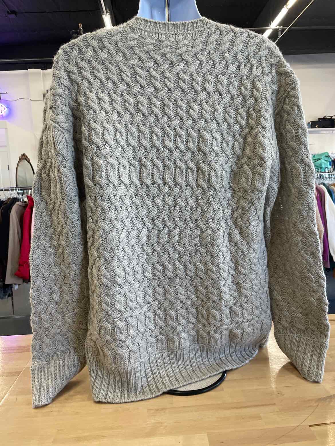 John Varvatos Size XXL Gray MENS Sweater