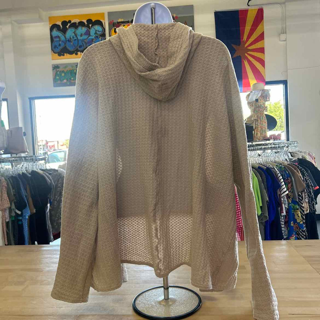 American Eagle Size M Cream Preloved Cardigan