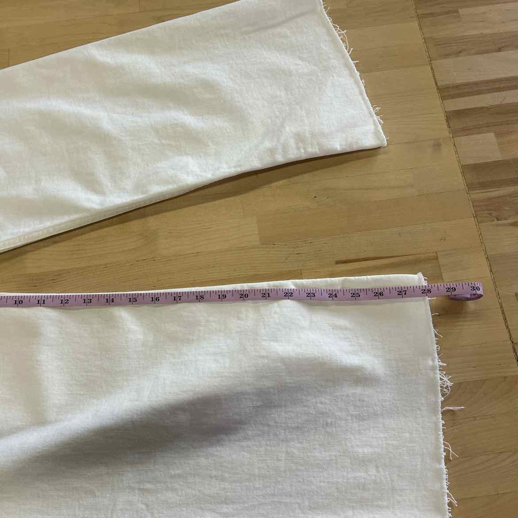 zara Size 4 White Preloved Pants