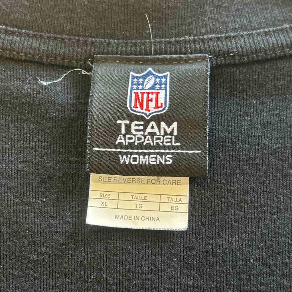 NFL Size XL Black Preloved T-Shirt SS
