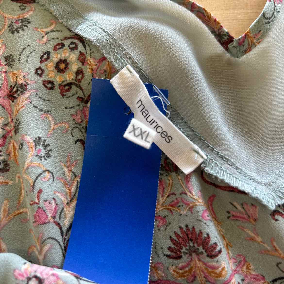 Maurices Size XXL Blue Tank