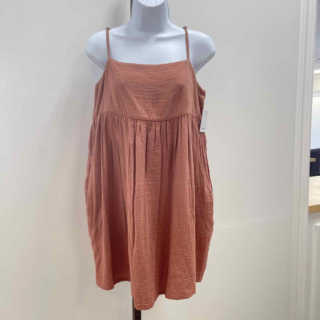 O'Neil Size L Hadia Dress - Burlwood