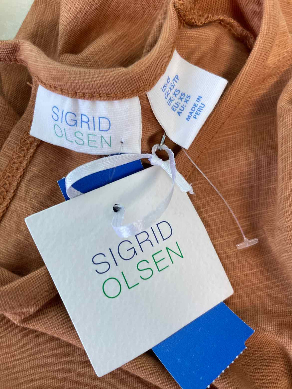 Sigrid Olsen Size XS Beige Shirt