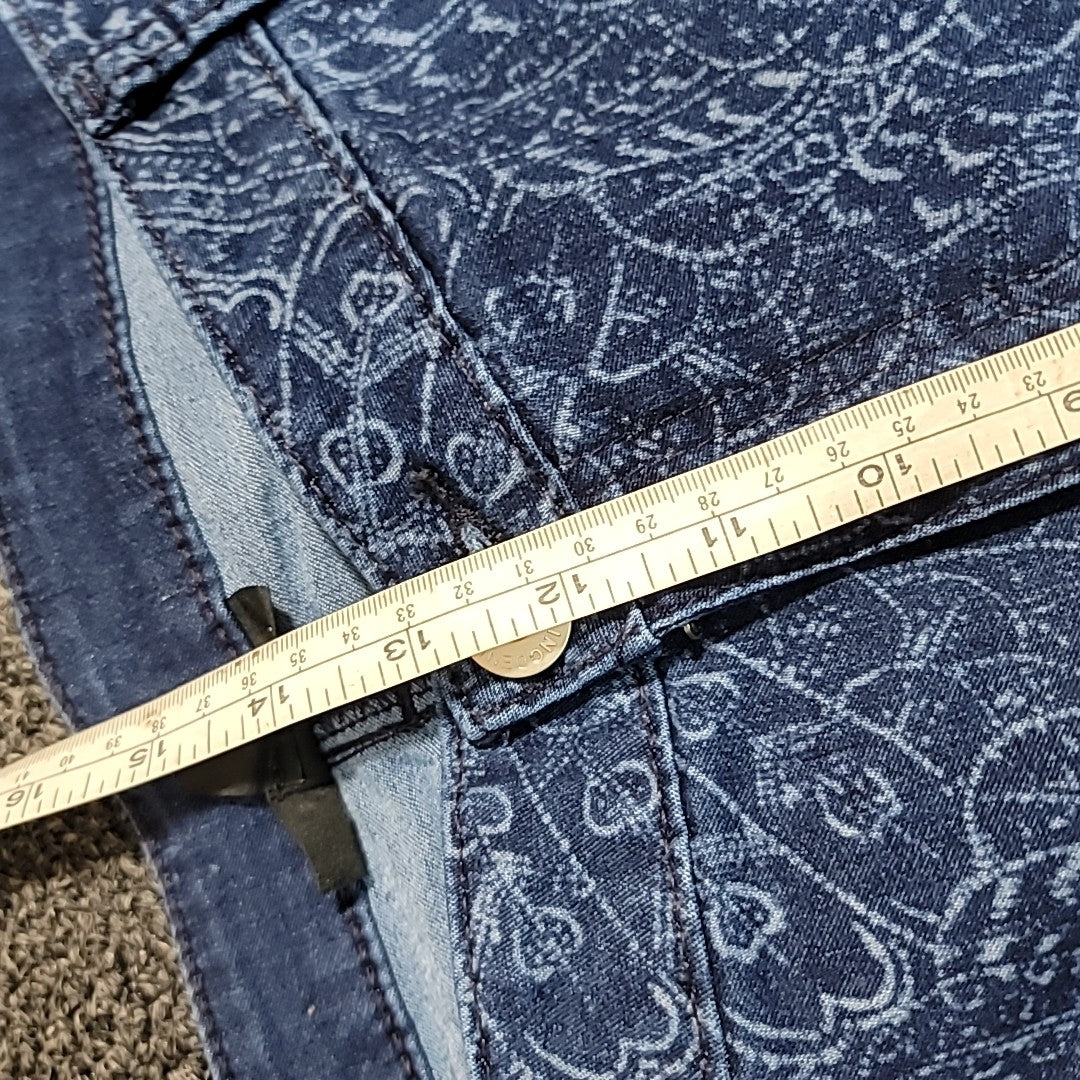 INC Size 24W Blue Cotton Jeans