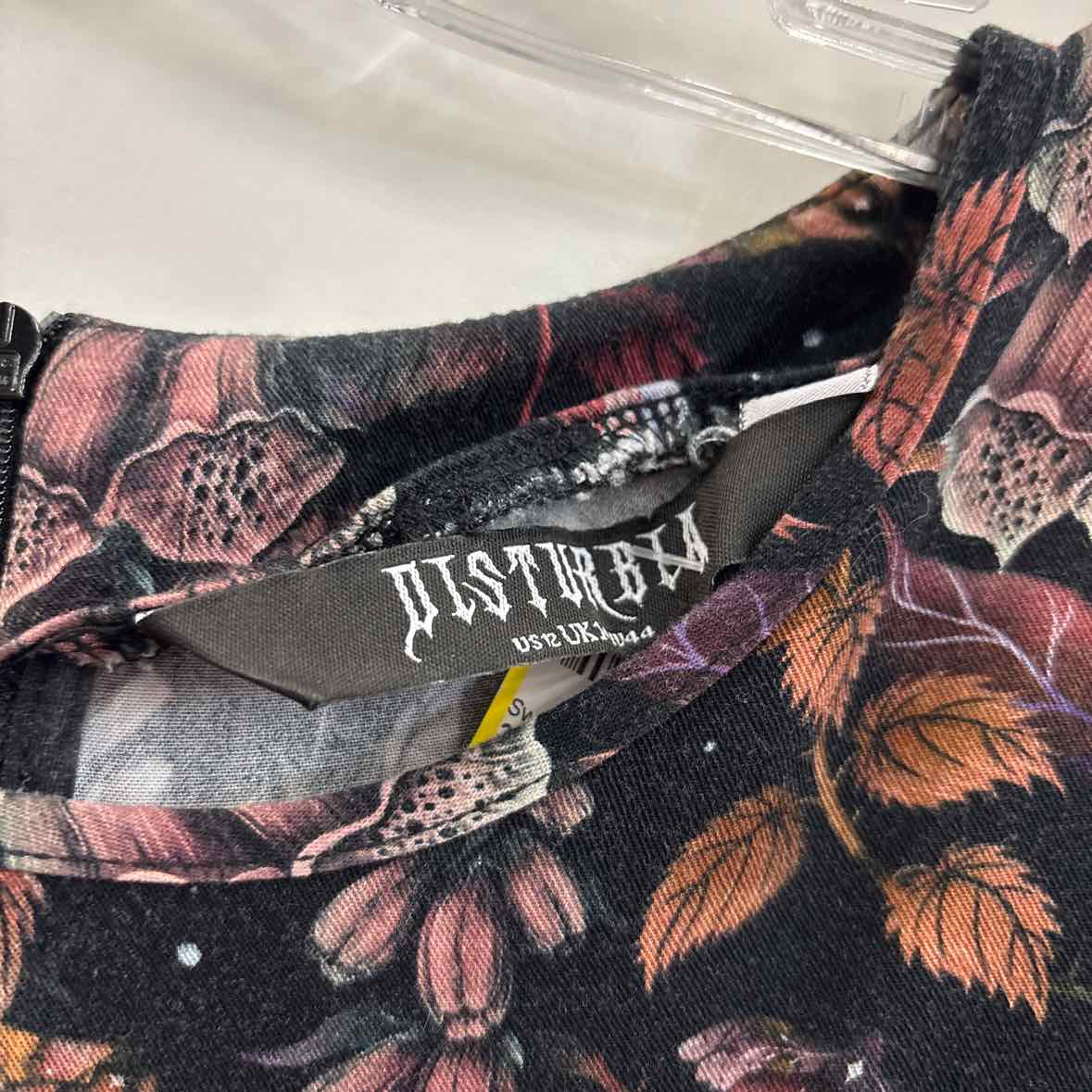 Distrubla Size 12 Black Dress