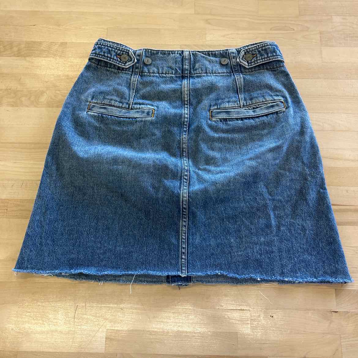 Ralph Lauren Size 29 Blue Denim Preloved Skirt