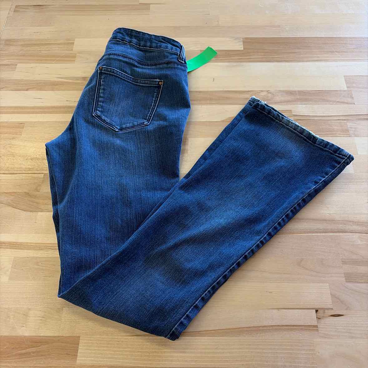Suede Size 27 Blue Denim Preloved Jeans