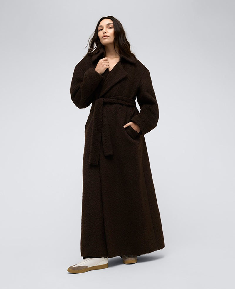 Kenneth Cole Size M Brown New Trenchcoat