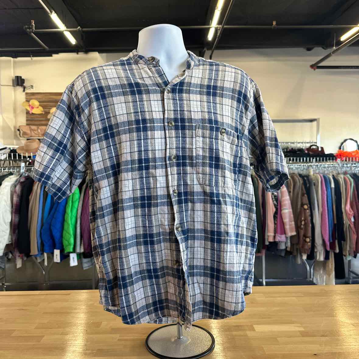Great Land Size L Blue flannel