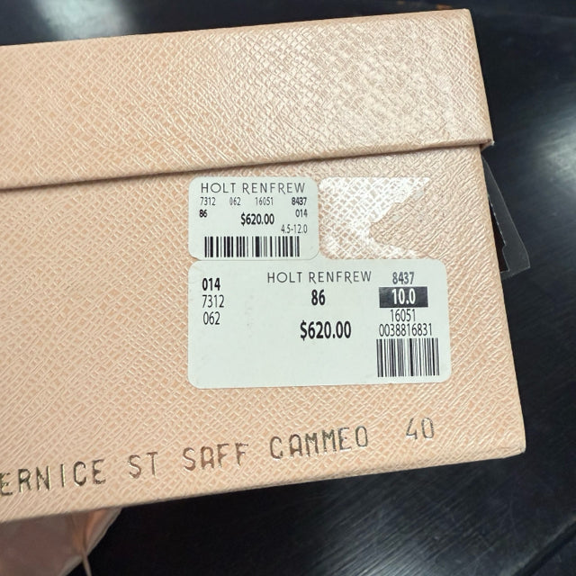 Prada Shoe Size 10 Nude Leather Heels