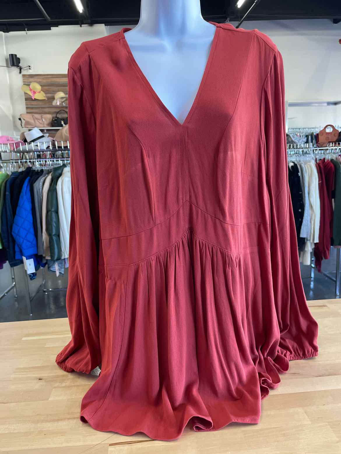 Torrid Size 1 Orange Long Sleeve