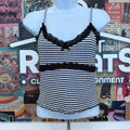 Just Polly Size S Black White New Tank
