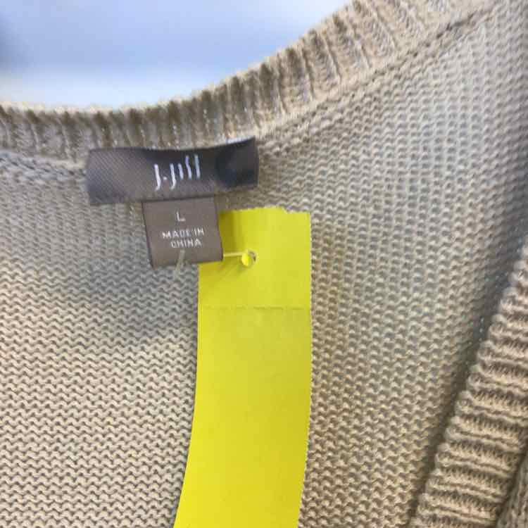 J Jill Size L Beige Sweater