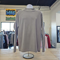 Gaiam Size L Grey Preloved MENS Long Sleeve Shirt