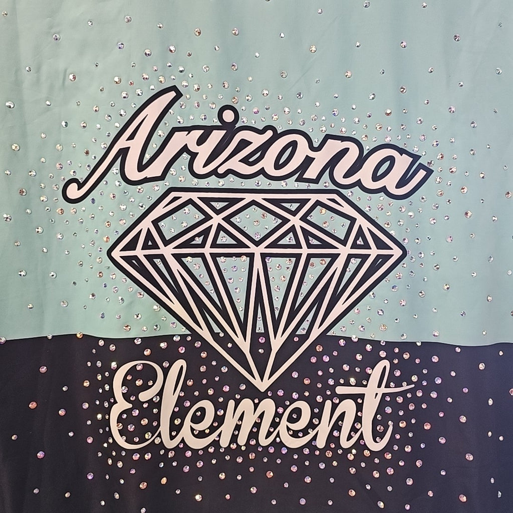 Rebel Athletic Size XS Black Blue Preloved Jacket