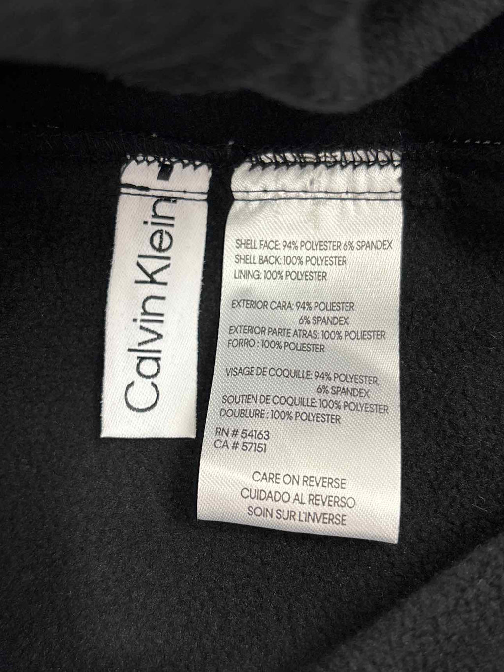 Calvin Klein Size M Men's Regular Fit Stand Collar Jacket