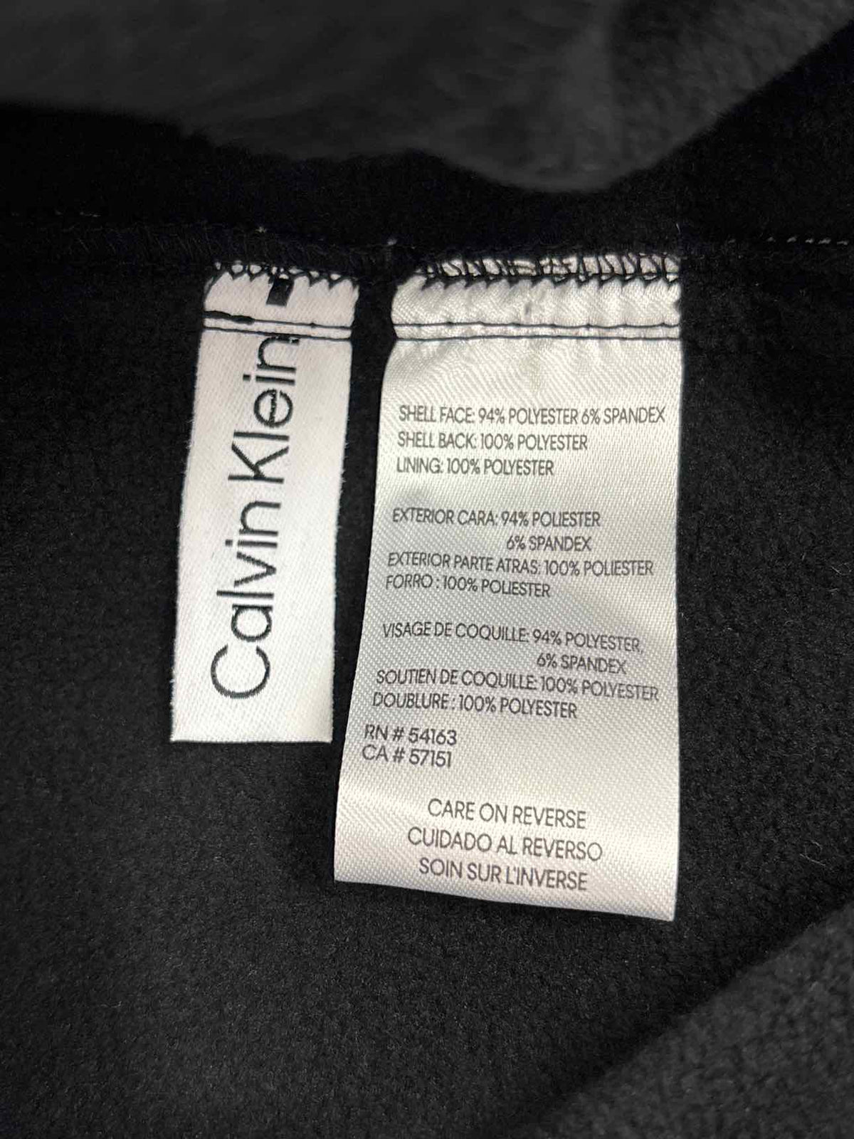 Calvin Klein Size M Men's Regular Fit Stand Collar Jacket