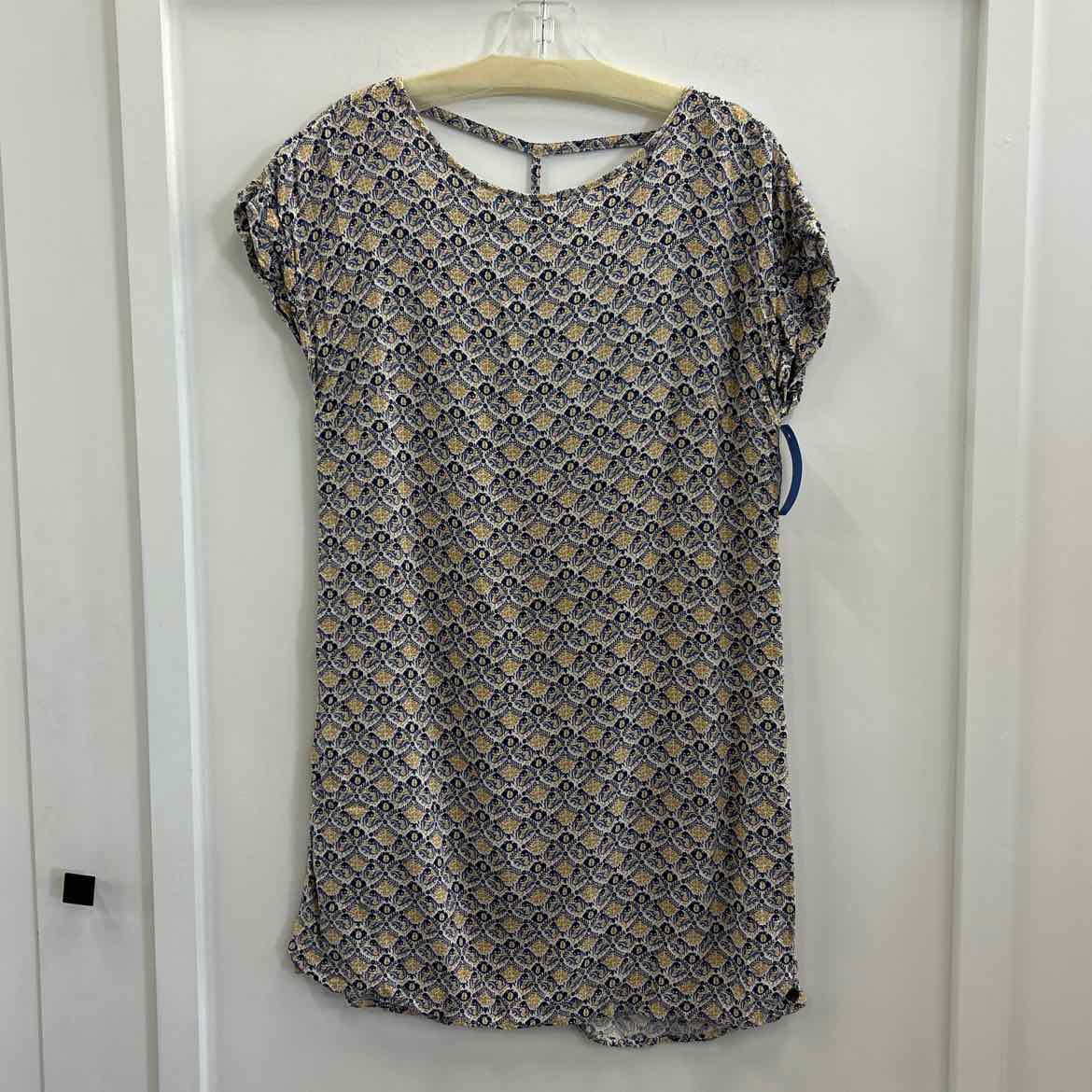 Roxy Size S Blue Yellow Preloved Dress