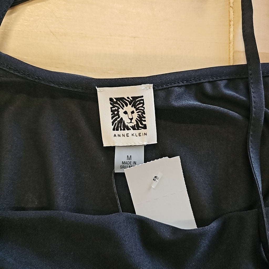 Anne Klein Size M Black New Tank
