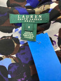Ralph Lauren Size 8 Blue & Purple Preloved Dress